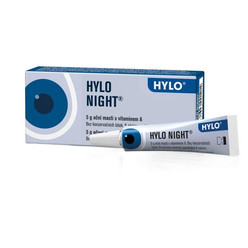 HYLO Night oční mast s vitamínem A 5g