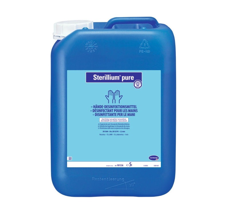 STERILLIUM Pure dezinfekce rukou 5 l
