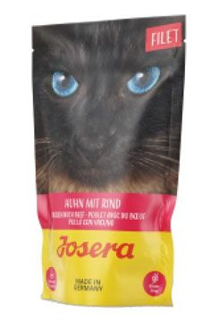 Josera Petfood GmbH Josera Cat Super Premium Filet kaps. chick.& beef 70g