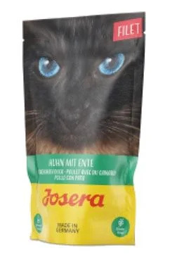 Josera Petfood GmbH Josera Cat Super Premium Filet kaps. chick.&duck 70g
