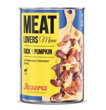 Josera Dog konz.Meat Lovers Menu Duck with Pumpk. 400g