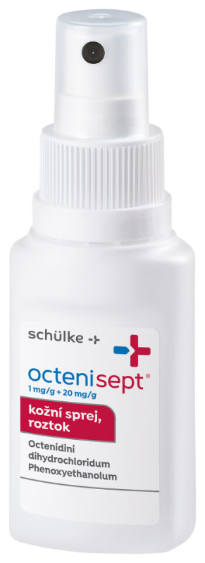 OCTENISEPT 1MG/G+20MG/G Kožní sprej, roztok 1X50ML