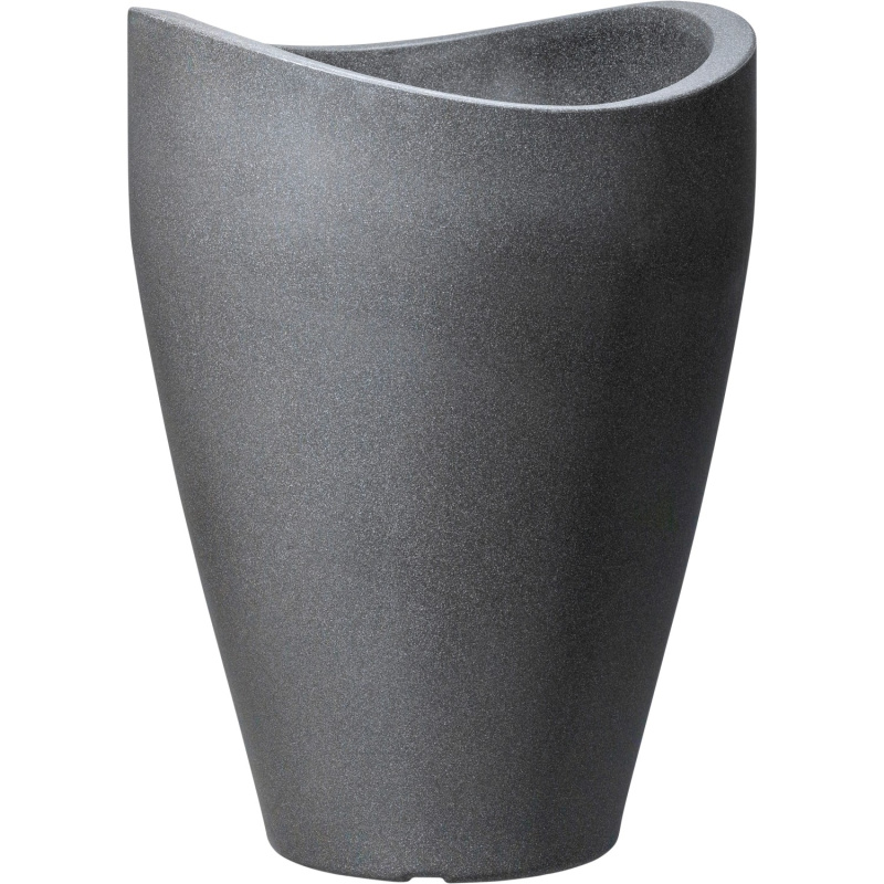 Scheurich Květináč 254 černý granit, pr. 40 cm