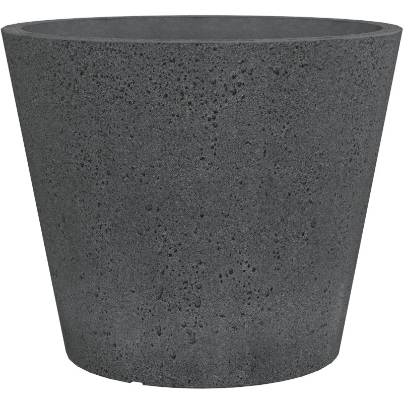 Scheurich Květináč C-Cone průměr 39 cm Stony Black