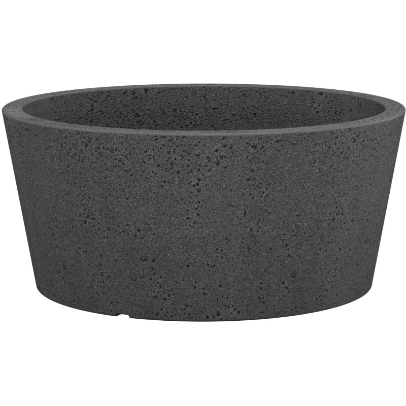 Scheurich Miska na rostliny C-Cone průměr 39 cm Stony Black