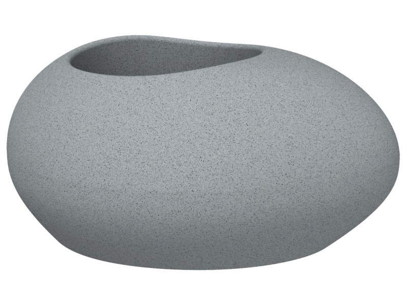 Scheurich Květináč Flow (Stony Grey, Ø 73 cm x 35 cm)