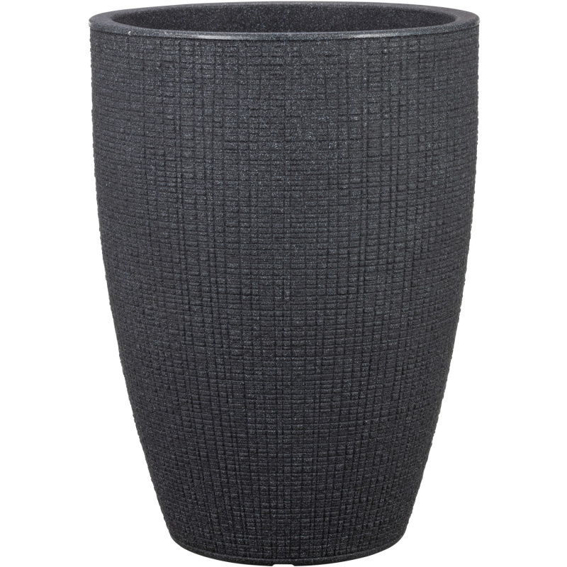 Scheurich Květináč Barceo High průměr 29 cm x 40 cm Stony Black