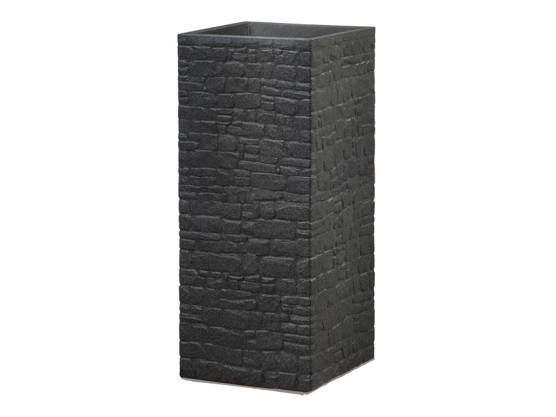 Scheurich Květináč Muretto (Stony Black, Höhe 60 cm)