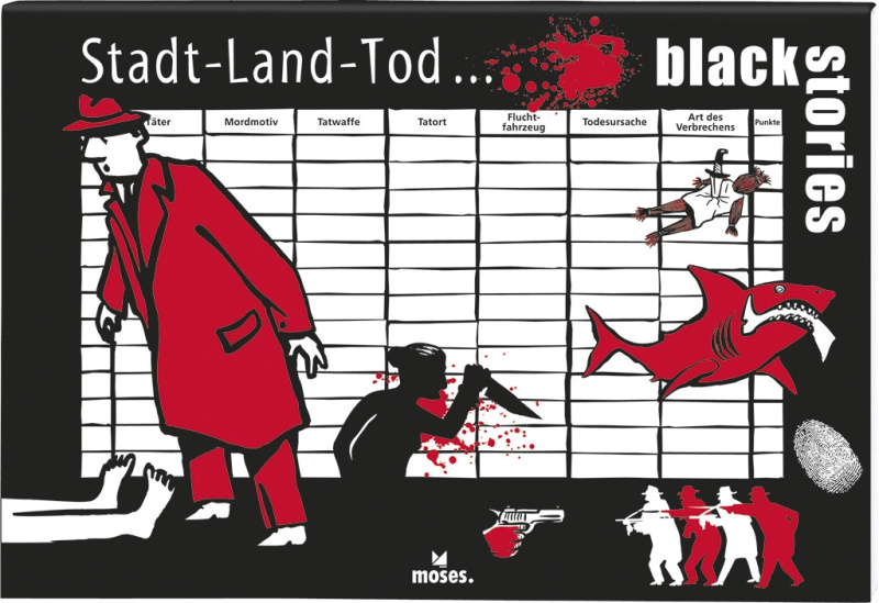 Black Stories: město, země, smrt - 1 kus