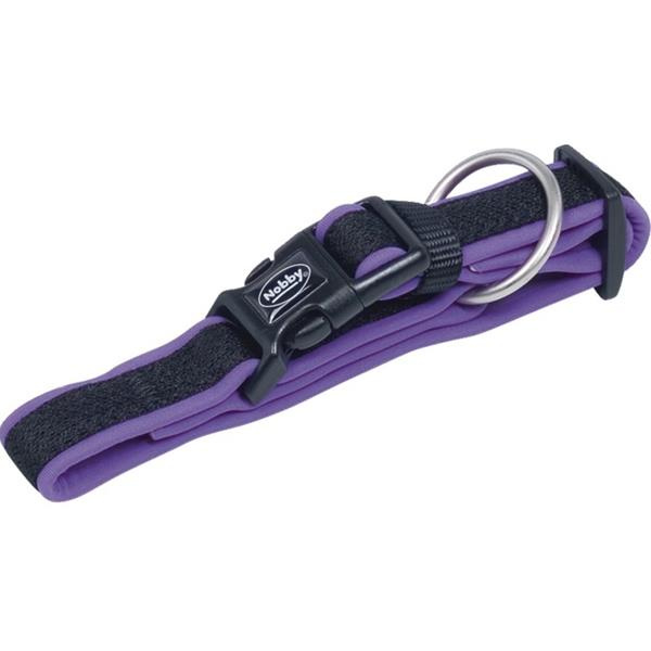 Nobby MESH PRENO obojek neoprén fialový S/M 30-45cm