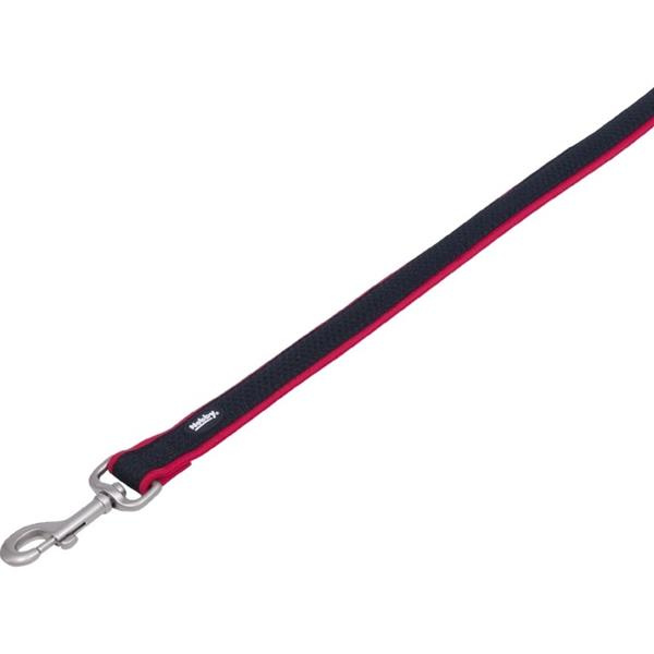 Nobby MESH PRENO vodítko neoprén červené M/L 120cm