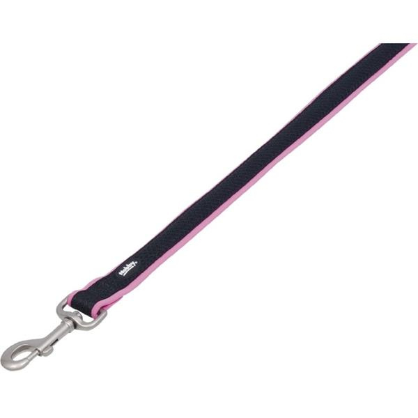 Nobby MESH PRENO vodítko neoprén růžové M/L 120cm