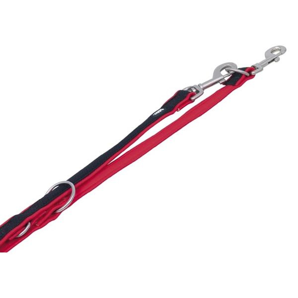 Nobby MESH PRENO vodítko neoprén červené XS/S 200cm