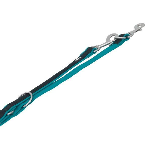 Nobby MESH PRENO vodítko neoprén tyrkysové M/L 200cm