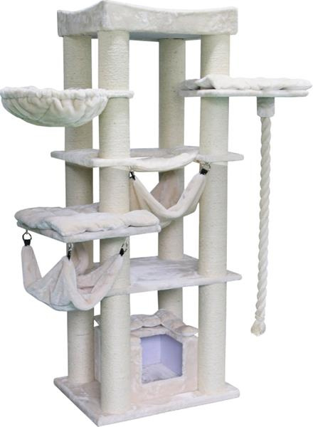 Nobby patrové škrabadlo Rubi pro kočky 197cm krémová