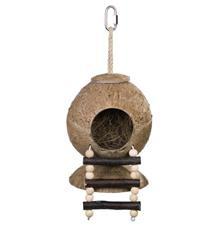 Domek kokos křeček se žebříkem Nobby 31x 11,5cm 1 ks