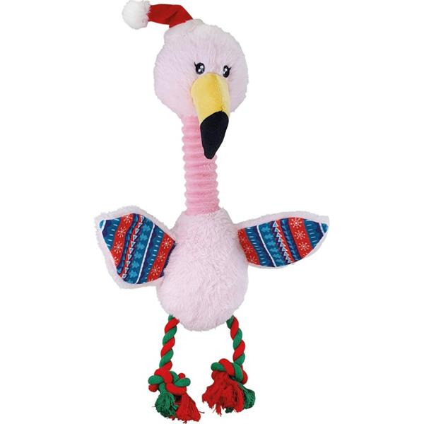 Hračka plyš vánoč. Plameňák 43cm Nobby