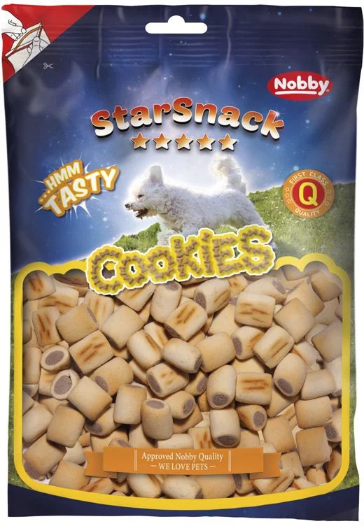 Nobby pochoutka pes Sušenky Válečky mini 500g