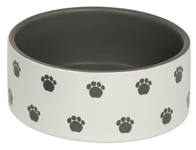 Nobby PATA keramická matná miska šedá 15x6cm