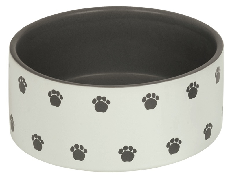 Nobby PATA keramická matná miska šedá 18x7cm