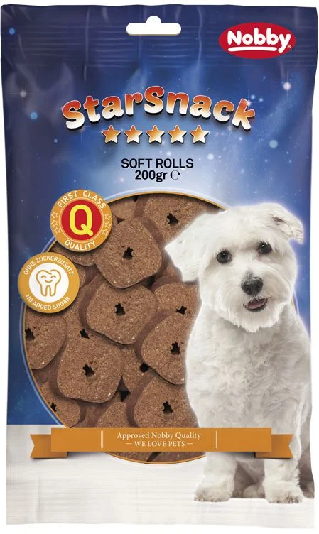 Nobby StarSnack Soft Rolls měkké odměny 200g