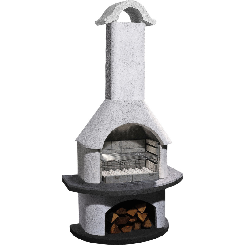 Buschbeck Zahradní grilovací krb Verona, 110 x 65 x 210 cm