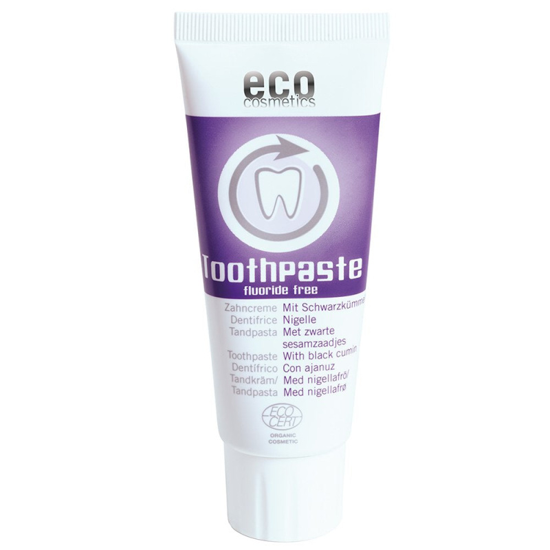 Eco Cosmetics Zubní pasta s černuchou BIO bez fluoridu, 75 ml
