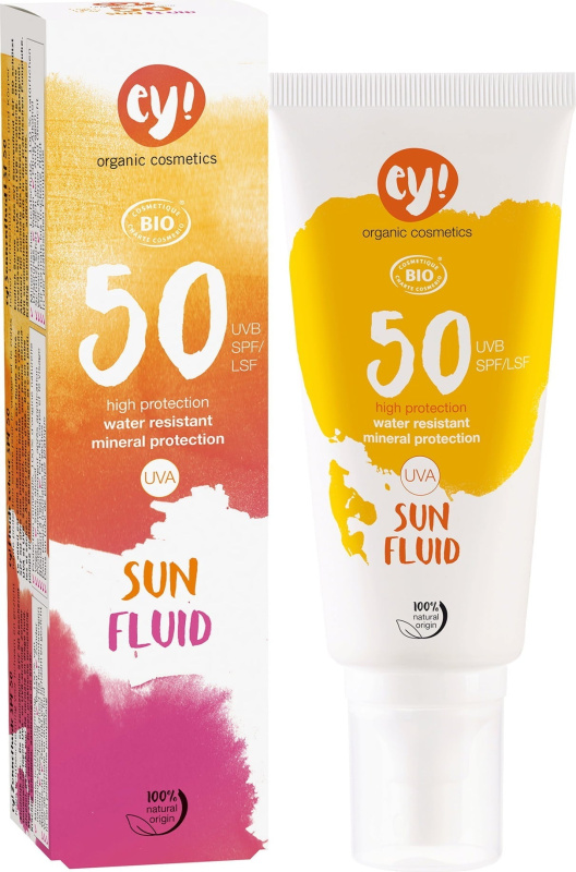 Ey! Opalovací krém ve spreji SPF 50 BIO (100 ml) - 100% přírodní, s minerálními filtry