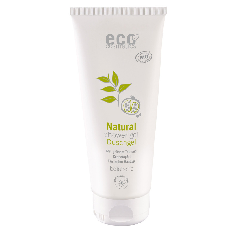 Eco Cosmetics Sprchový gel se zeleným čajem BIO, 200 ml