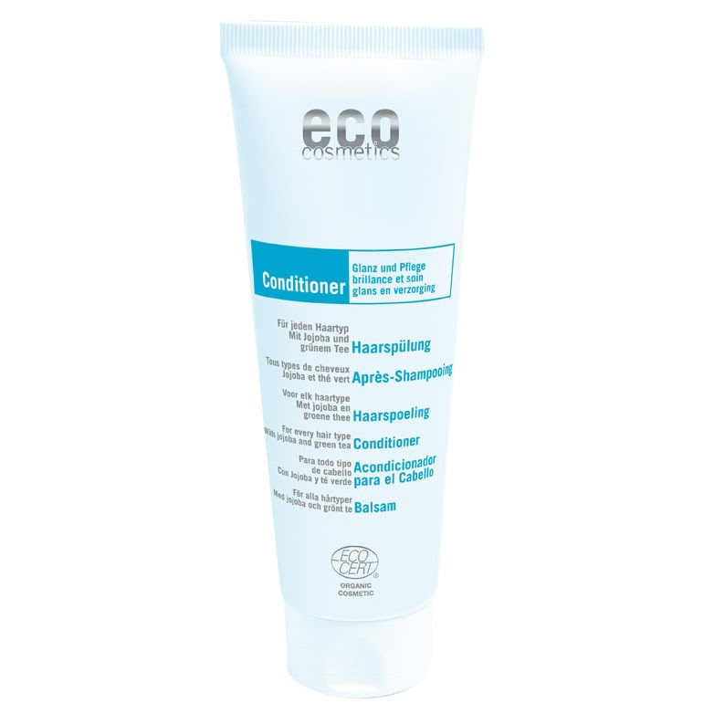 Eco Cosmetics Kondicionér s jojobou a zeleným čajem BIO, 125 ml