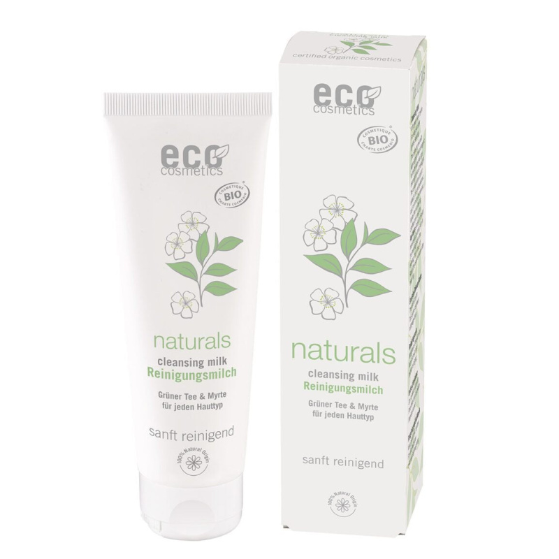 Eco Cosmetics Čistící mléko 3v1- odstraní i voděodolný make-up, 125 ml