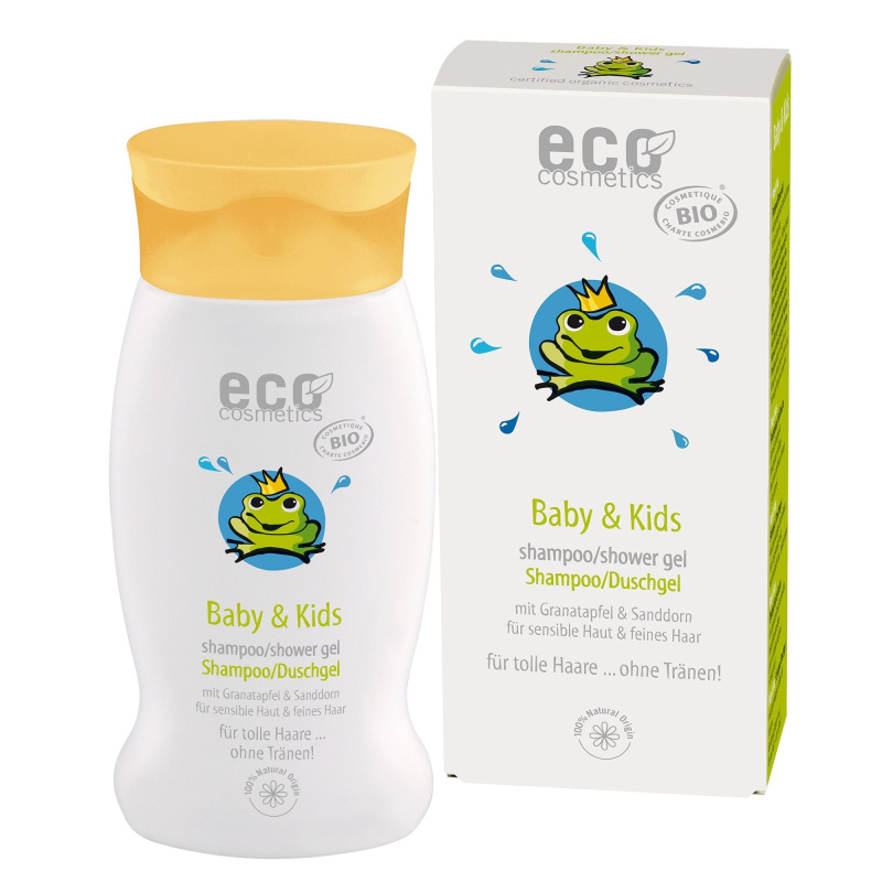 Eco Cosmetics Baby Dětský šampon a sprchový gel v jednom BIO, 200 ml