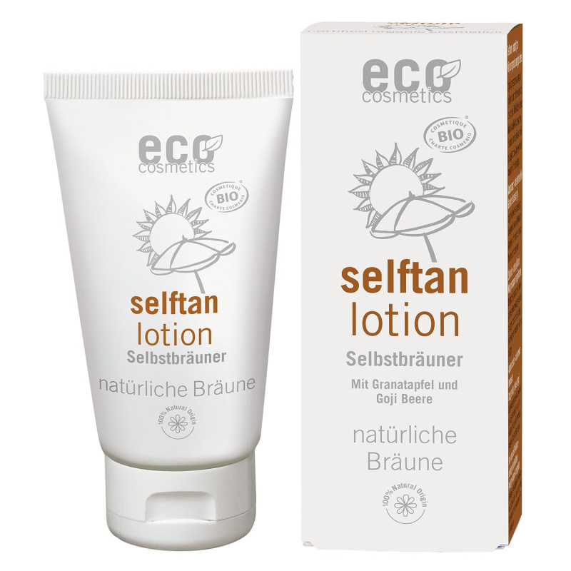 Eco Cosmetics Samoopalovací mléko BIO, 75 ml