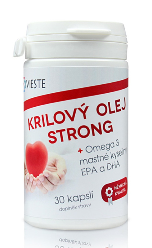 VIESTE Krilový olej STRONG Omega - 30 kapslí
