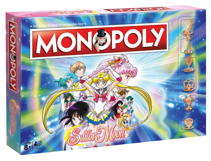 Winning Moves Monopoly: Sailor Moon (desková hra) - 1 kus