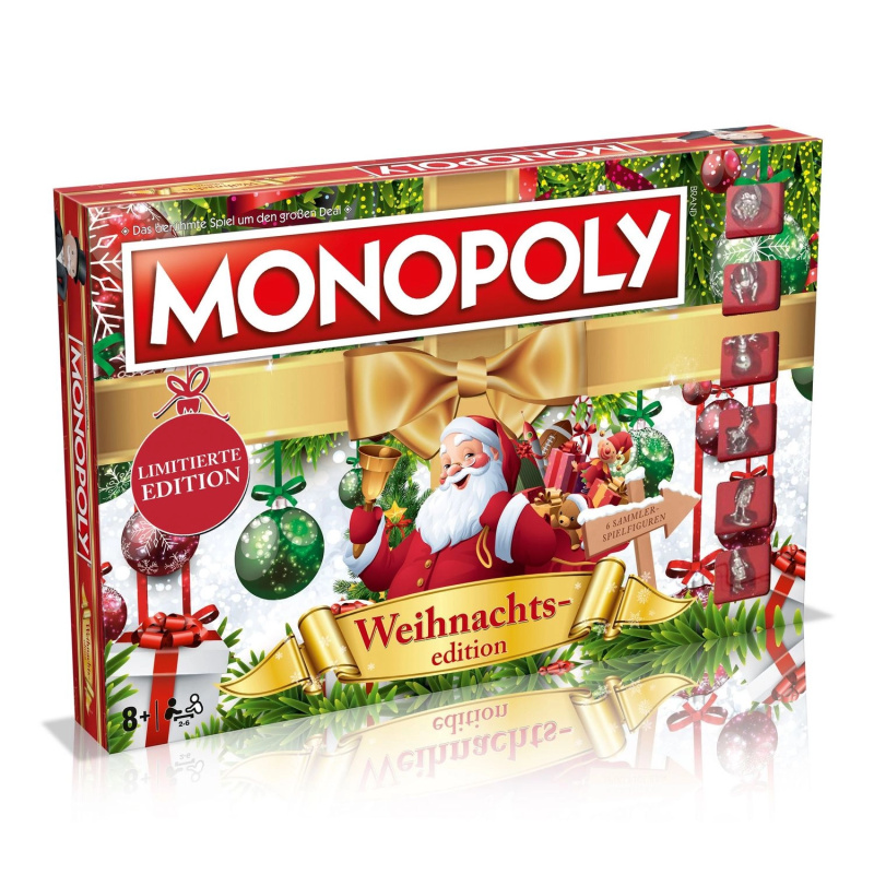 Winning Moves Monopoly: Vánoce (Weihnachten) - společenská hra
