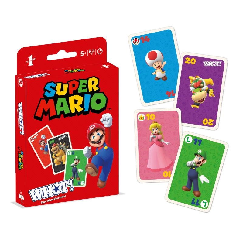 Winning Moves Super Mario WHOT! karetní hra
