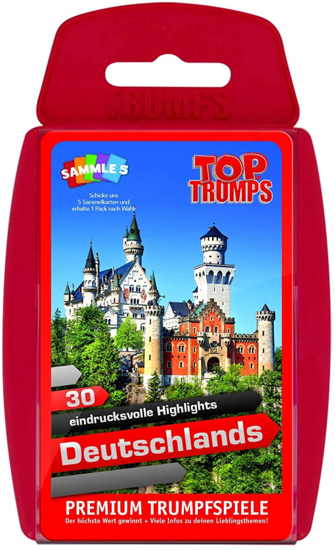 Winning Moves Top Trumps: 30 působivých highlightů Německa - 1 kus