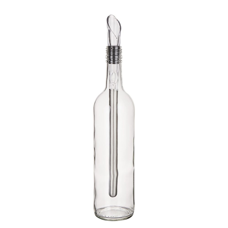 SOMMELIER Nálevka na víno s chladicí tyčí 32 cm