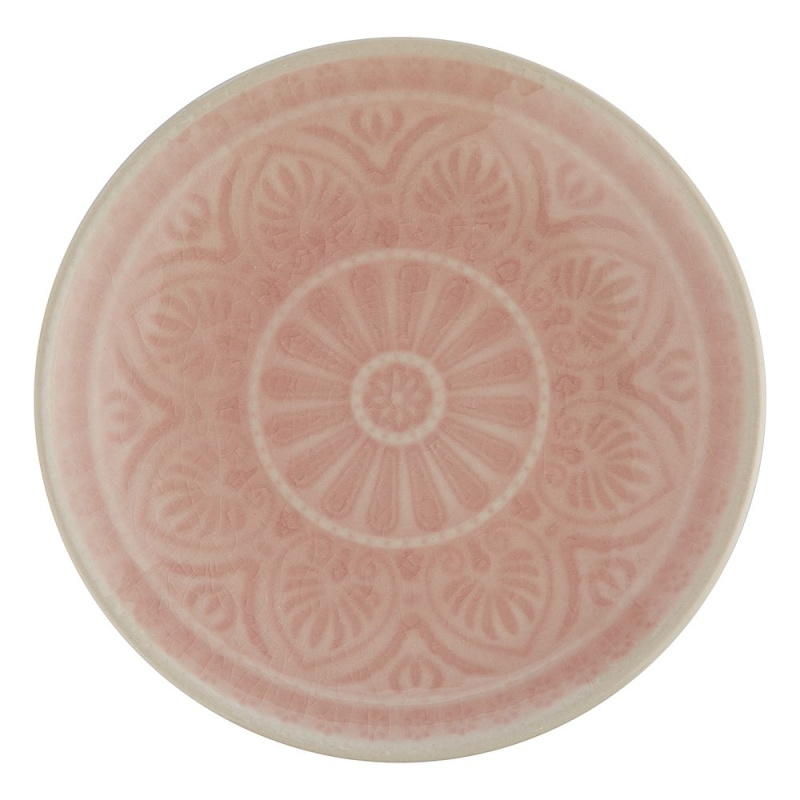 SUMATRA Talíř 14 cm - sv. růžová