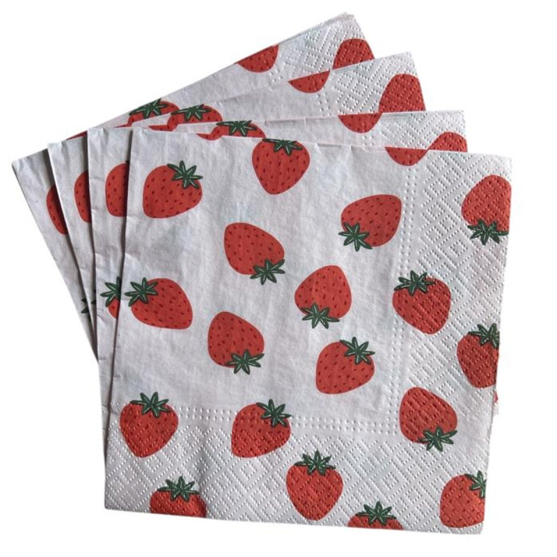 Butlers Après papírový ubrousek jahoda