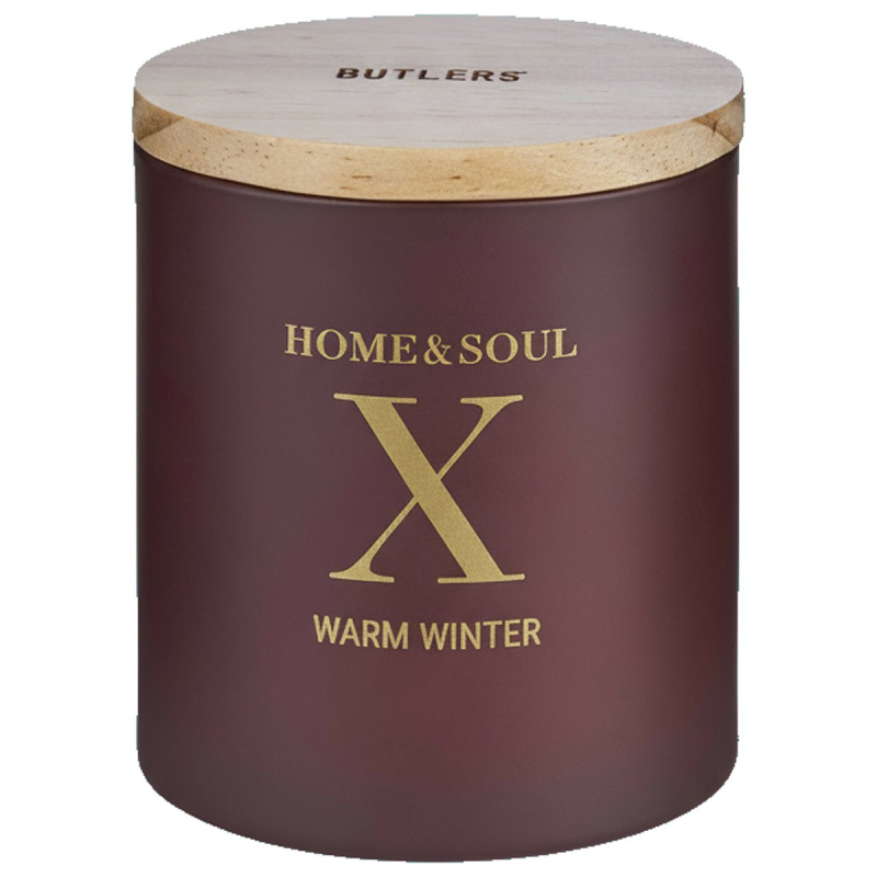 Butlers Warm Winter vonná svíčka se sójovým voskem