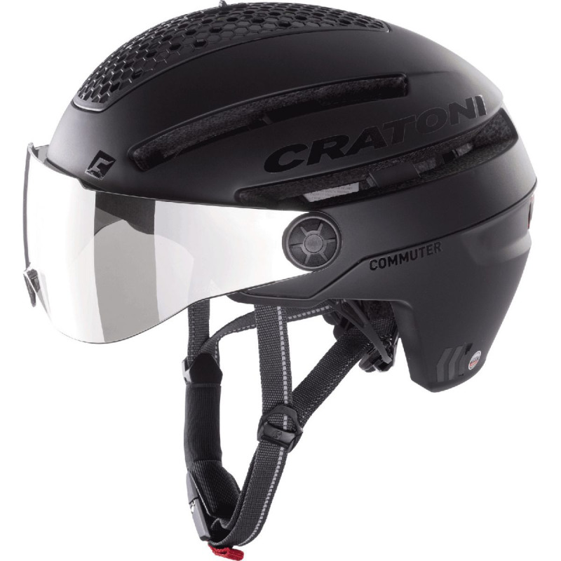 Cratoni Commuter, cyklistická helma, černá