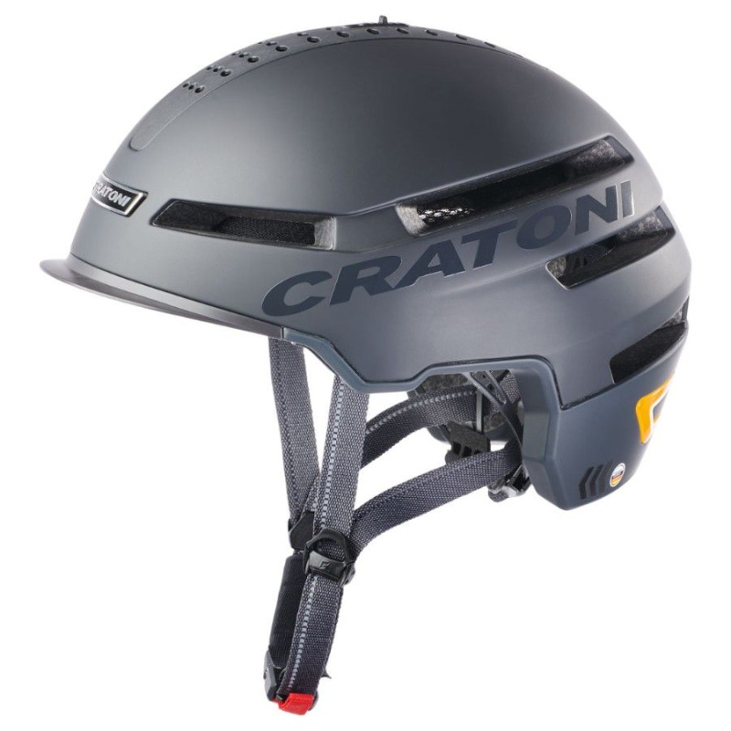 Cratoni Smartride 1.2, cyklistická helma, matná černá
