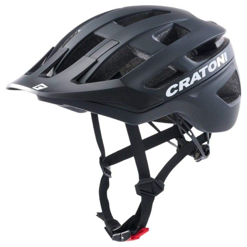 Cratoni Allrace, cyklistická helma, matná černá
