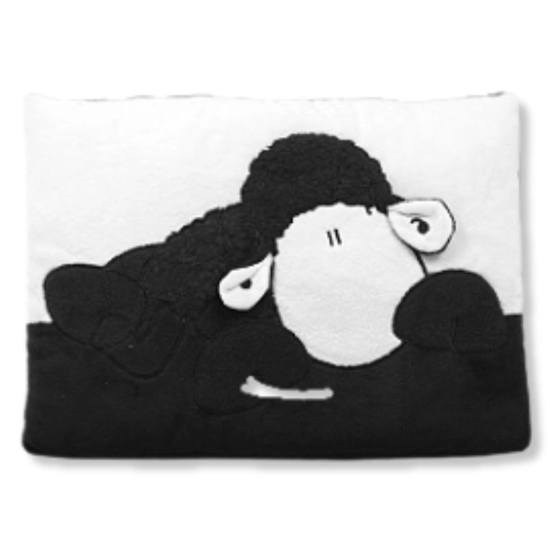 Černobílý polštář SHEEPWORLD II