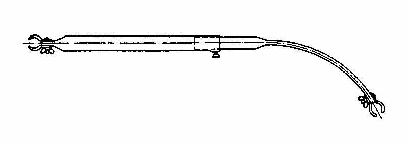 Střešní nosná tyč ocelová, 145-205cm cm Dm: 22 mm konec, SB
