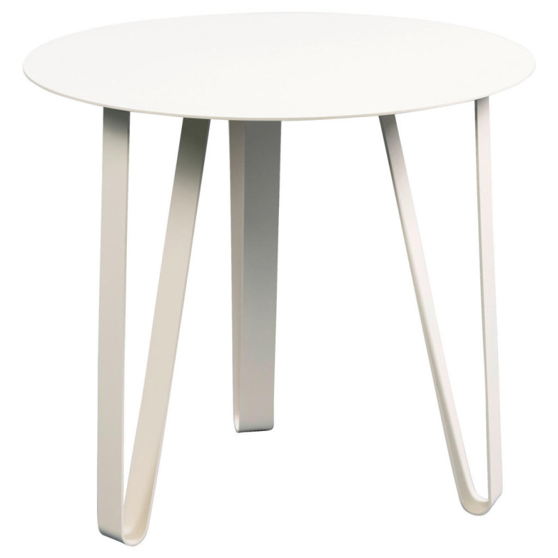 Xora KONFERENČNÍ STOLEK, krémová, kov, 50/50/45 cm