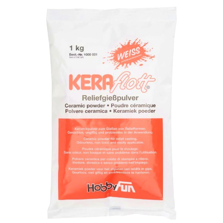 Hmota pro odlévání z forem Keraflott 1kg