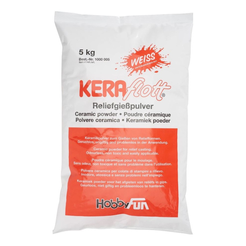 Hmota pro odlévání z forem Keraflott 5kg